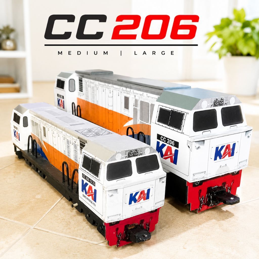 Mainan Kereta Api CC206 Ukuran Besar