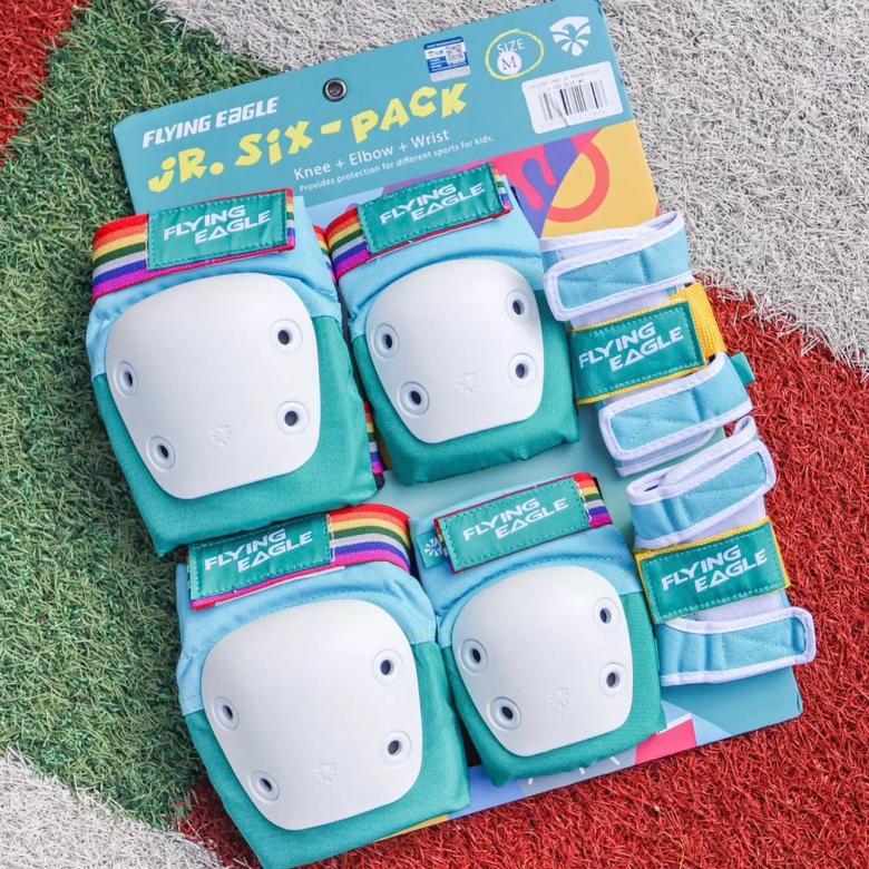 deker sepatu roda protektor junior six pack flying eagle Diskon