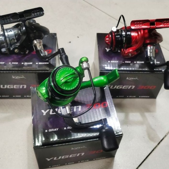 reel pancing udang katana Yugen 300 mini