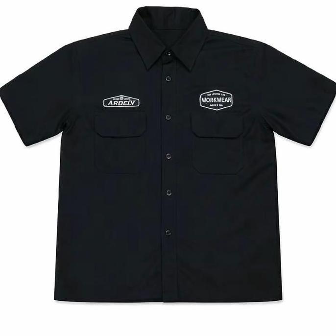 STERNCO kemeja workshit engineer black