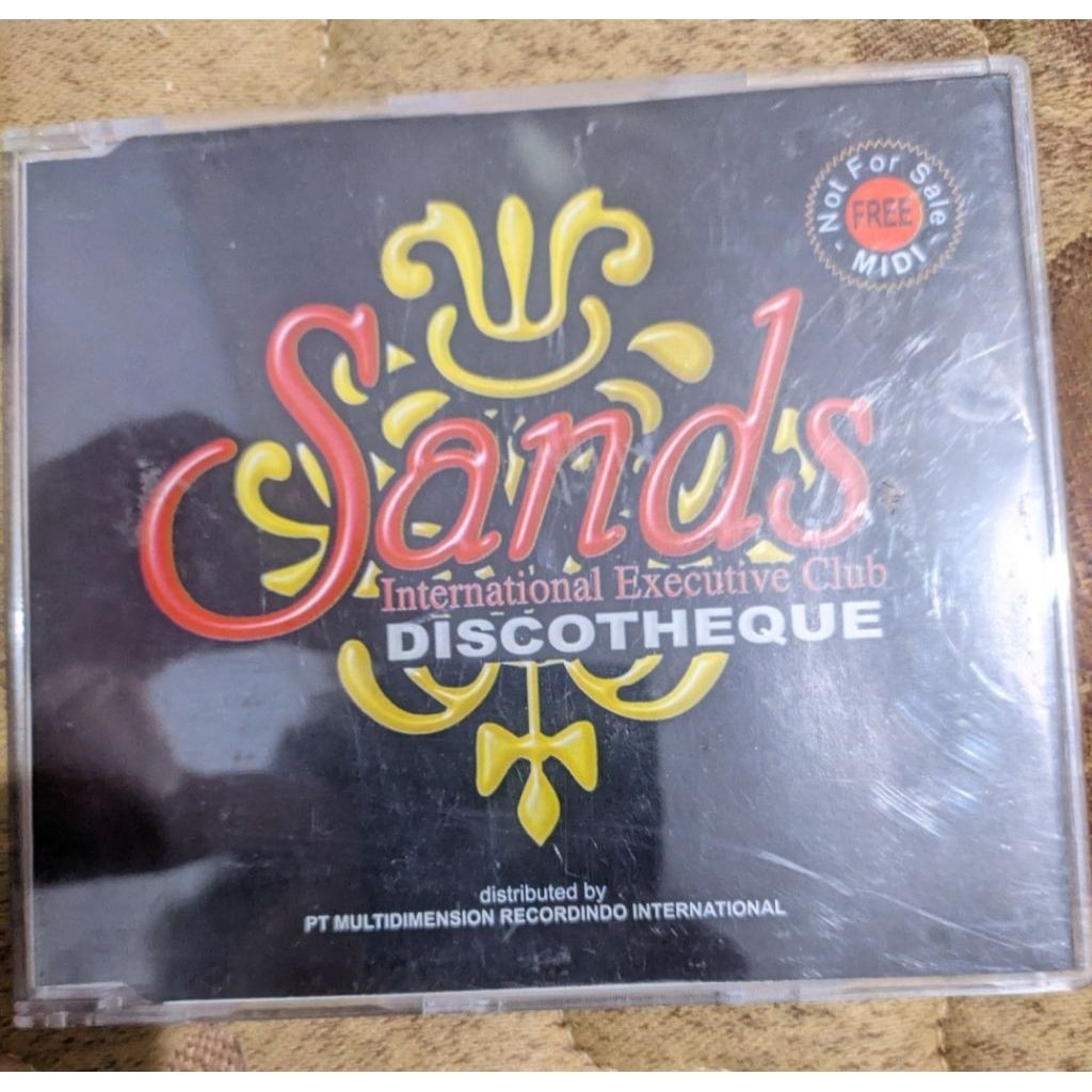 CD Audio Sands International Executive Club Discotheque (MIDI Records - PT.Multidimension Recordindo