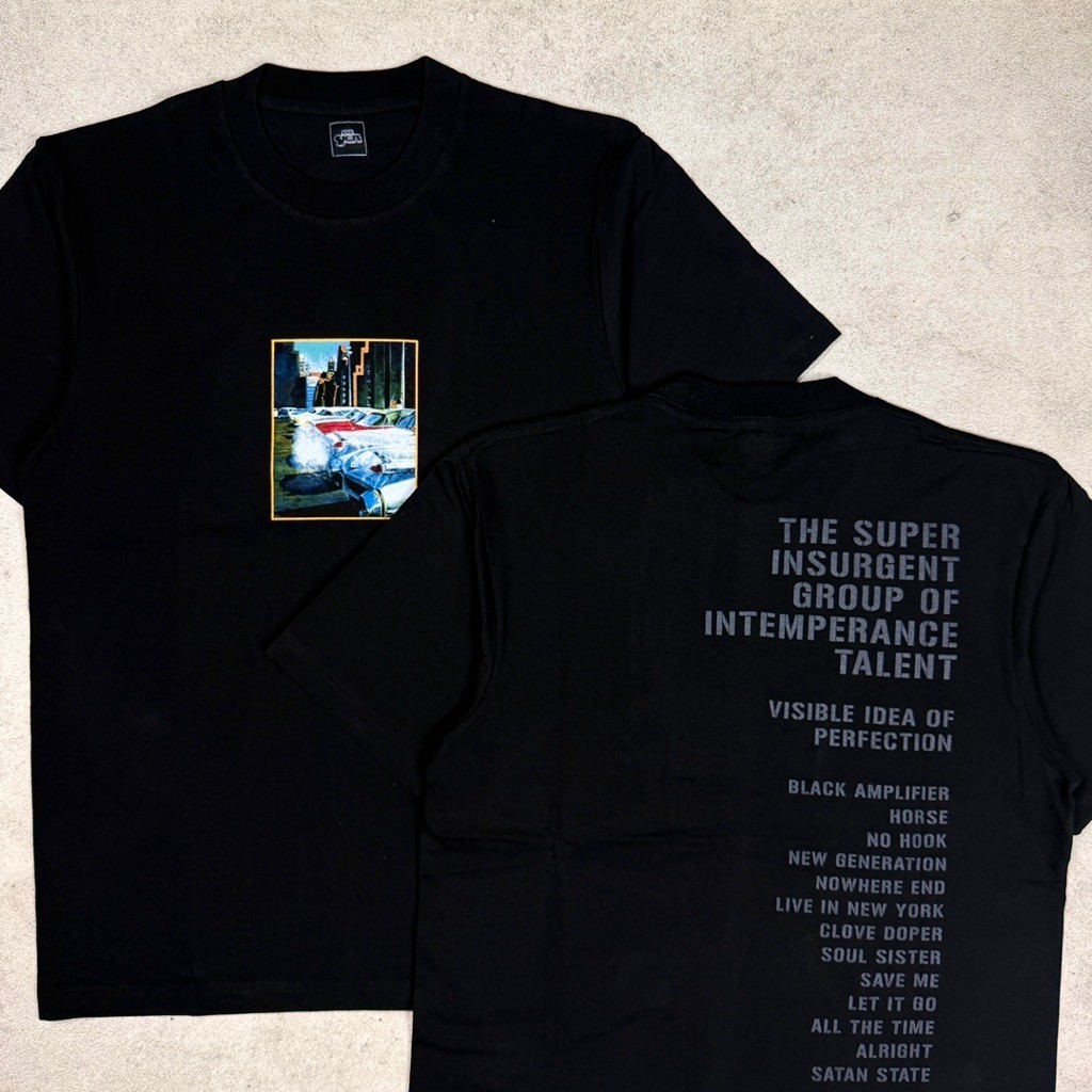 THE SIGIT - VISIBLE IDEA OF PERFECTION | Tshirt Black Moones Original Merchandise