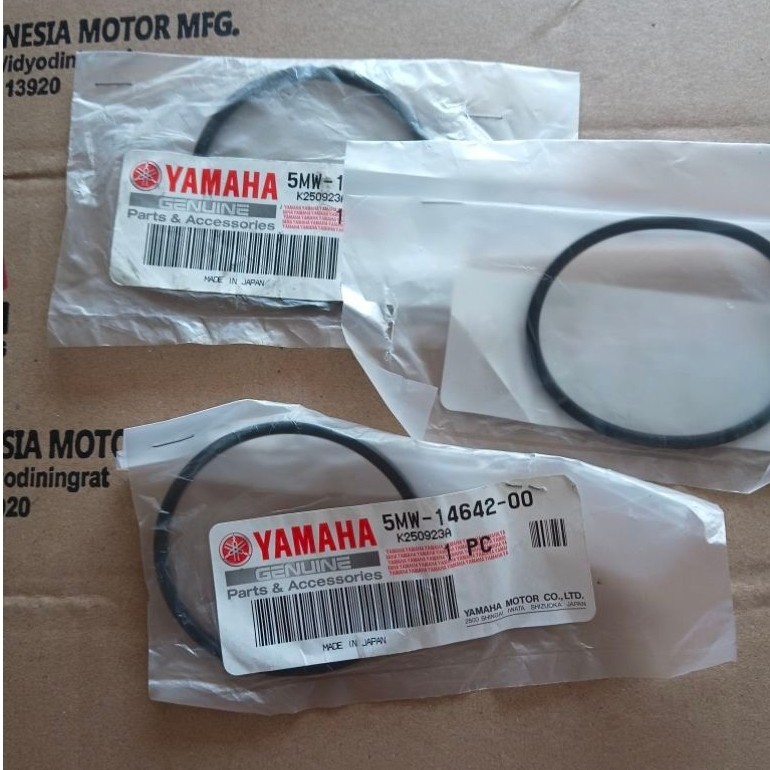 Seal Exhaust , Gasket Knalpot Original Genuine Yamaha YZ125X YZ250X / 5MV-14642-00