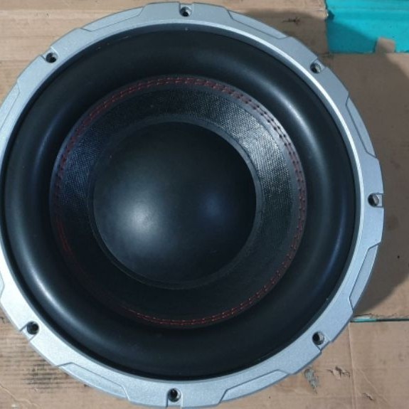 subwoofer mobil 12inch double voice coil acoustic ac127 second bekas normal siap pakai