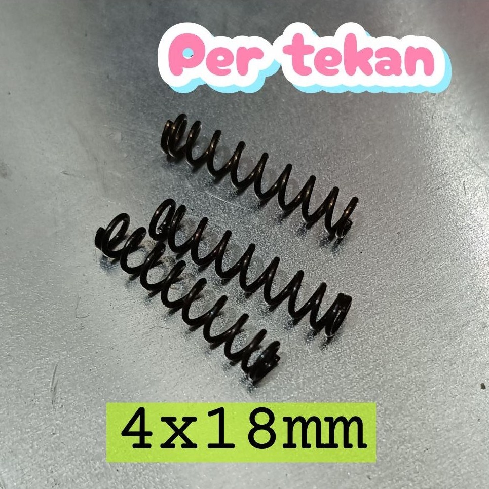 PER SPRING TEKAN PANJANG 18MM