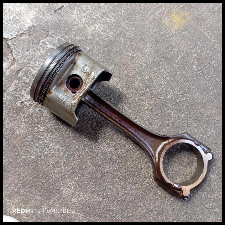TERBARU PISTON SET STANG DAN RING SEHER SEKHER MERCY A140 W168 ORIGINAL MERCEDES-BENZ OVERSIZE STD S