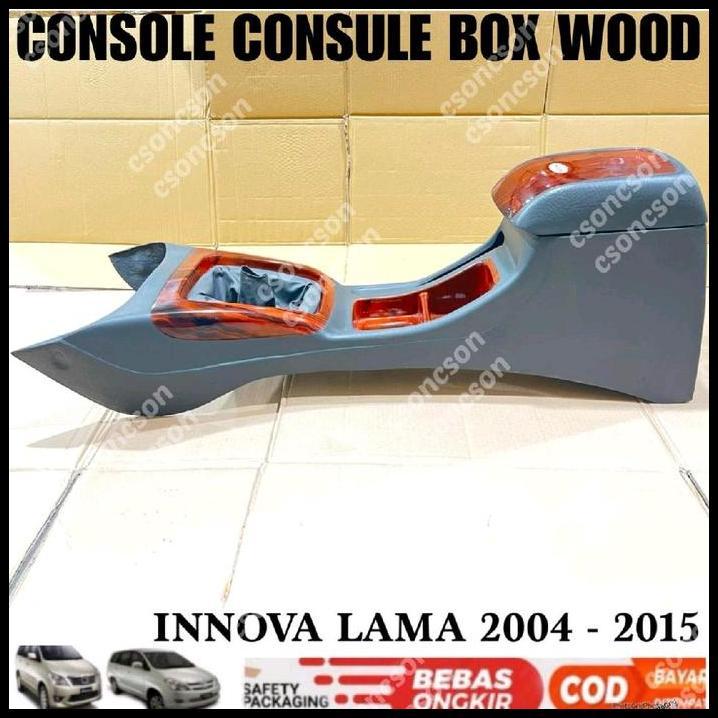TERLARIS CONSOLE CONSULE BOX INNOVA LAMA GRAND 2004 2008 2010 2012 2013 2014 WOOD KAYU 