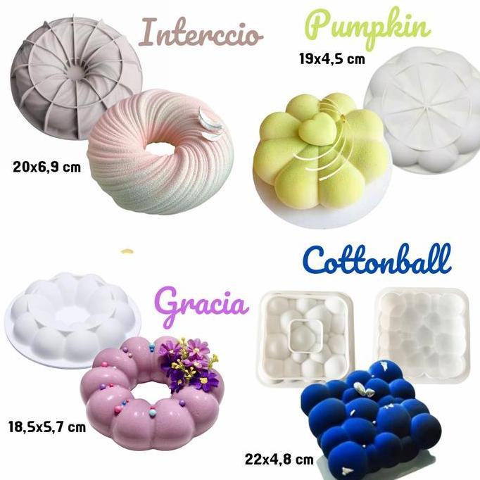 Cetakan Silikon Entremet Silikon Puding Cetakan Puding Silikon Kue