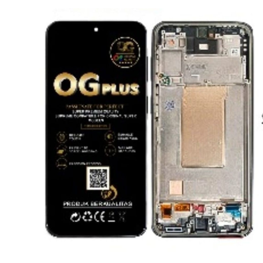 Lcd Plus Frame Samsung A37 5G A376 A376B Non Fingerprint Fullset