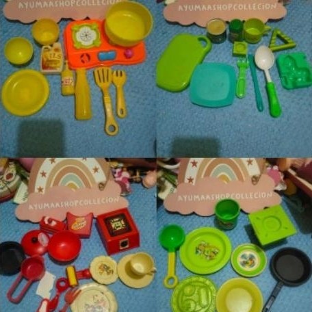 mainan masakan preloved/mainan bekas
