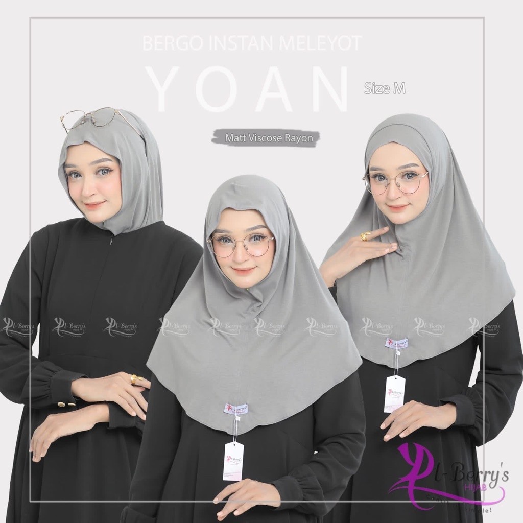 EL BERRYS M YOAN // HIJAB INSTAN YOAN BY EL BERRYS