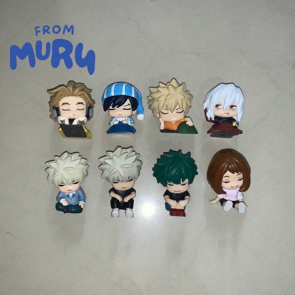 [OFFICIAL] Mini Figure Gachapon My Hero Academia | Onemutan Sleep Katazun Shoulder Figurine | Hawks 