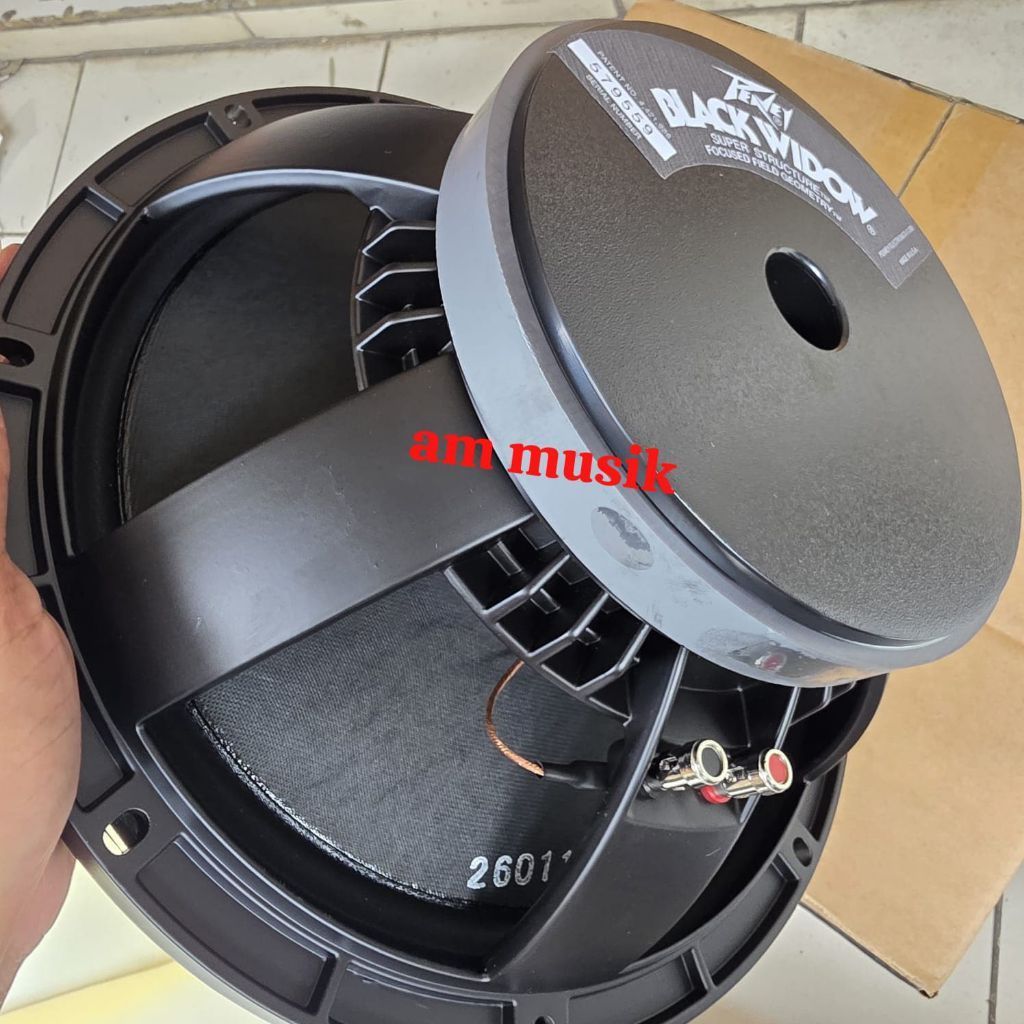 SPEAKER PEAVEY 12 INCH BLACK WIDOW 1000 WATT VC 3 INCH