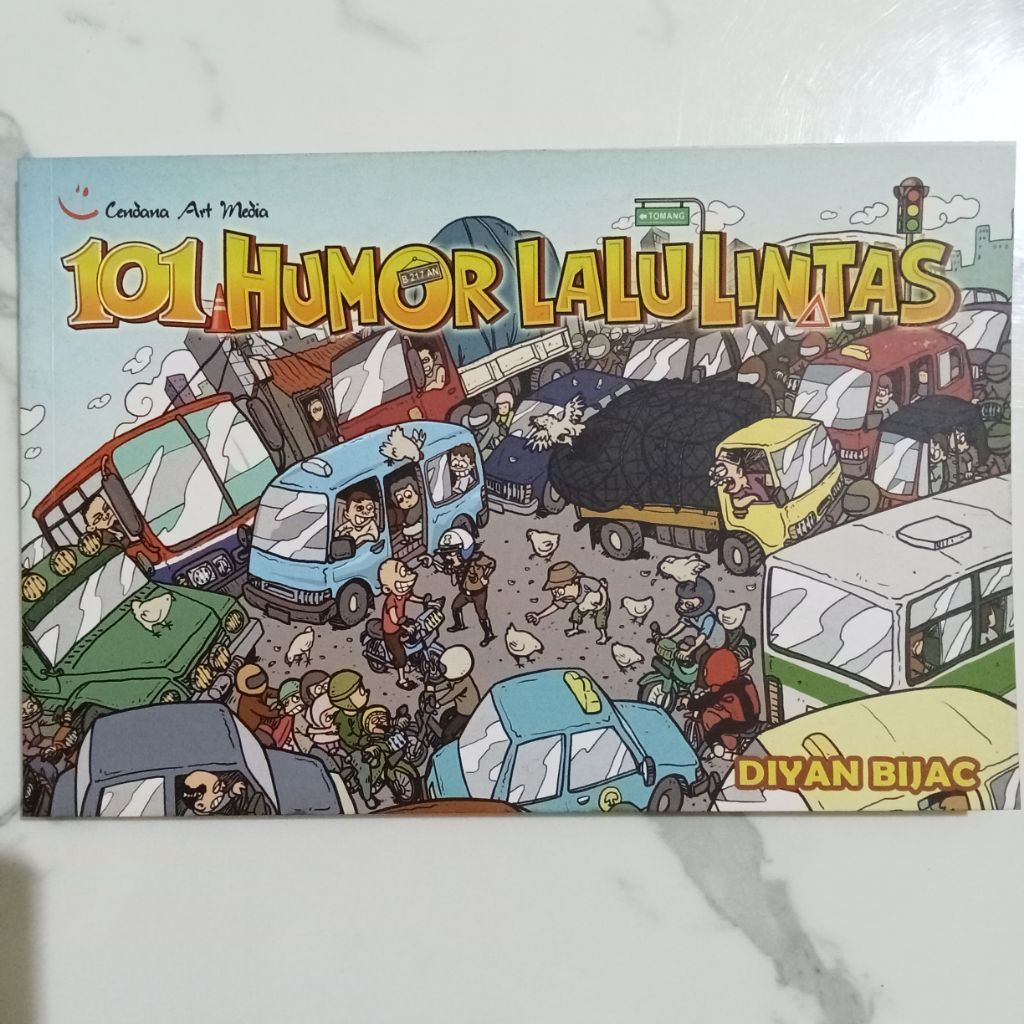 Komik 101 Humor Lalu Lintas, Karya Diyan Bijak