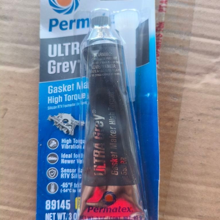 Lem Gasket Maker High Torque Permatex Ultra Grey 89145