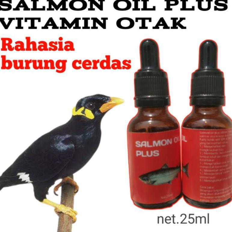 [BEST] VITAMIN BURUNG BEO/VITAMIN OTAK BURUNG/SALMON OIL PLUS/MINYAK IKAN SALMON
