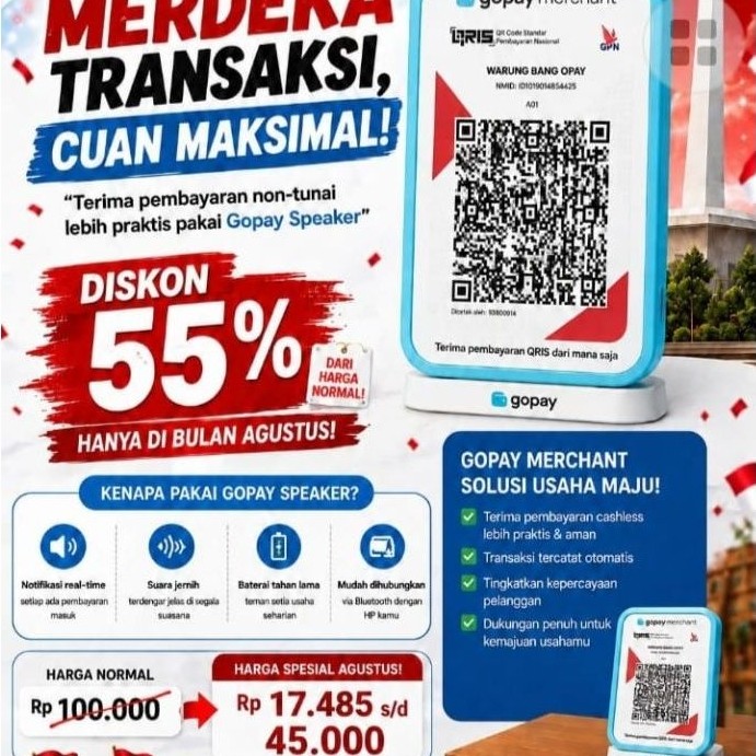 GOPAY SPIKER (QR SOUNDBOX)