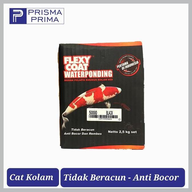 HARGA DISC - Cat Kolam Ikan Koi Flexy Coat Waterponding Anti Bocor