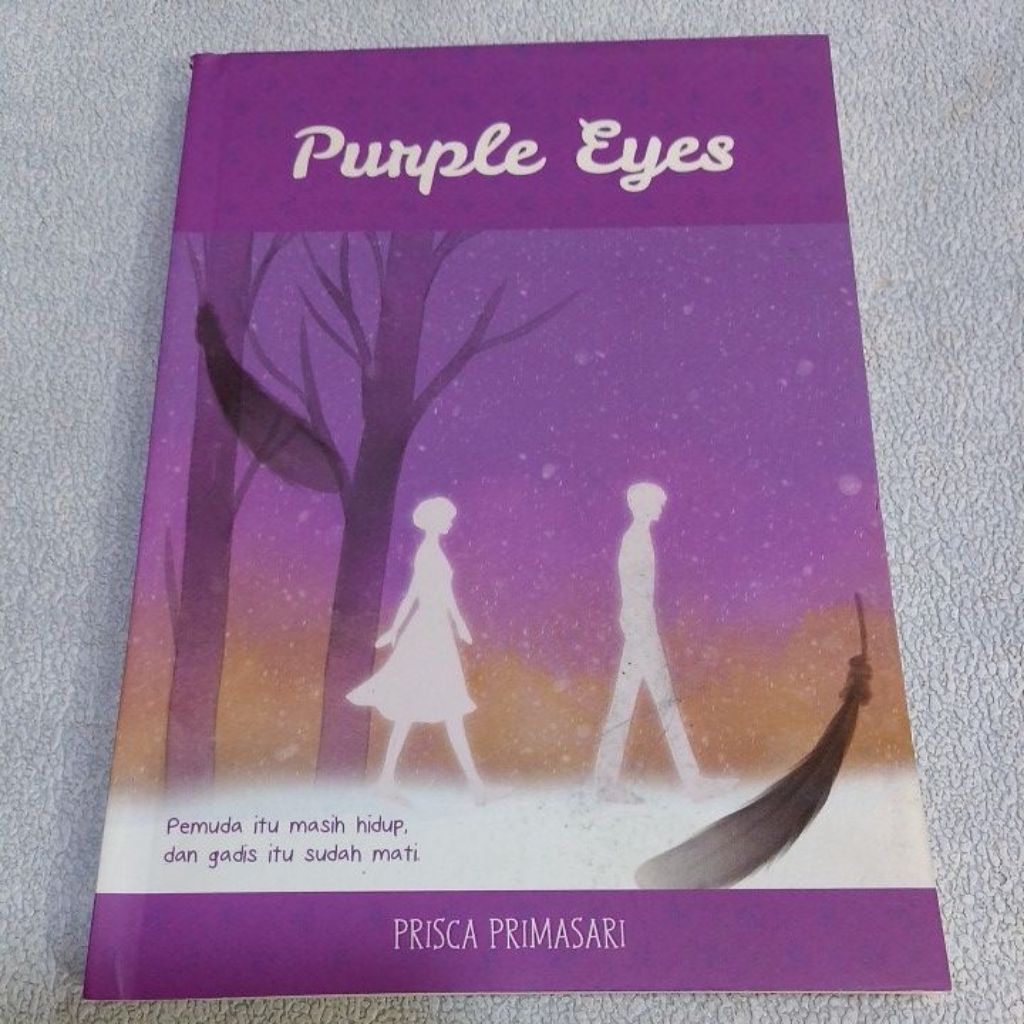 Novel Original Purple Eyes by Prisca Primasari