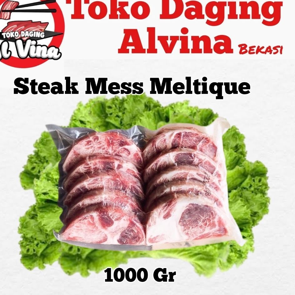 Daging Steak Mess Meltique Kemasan 1 kilo - Toko Daging Alvina Bekasi