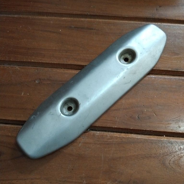 cover tameng knalpot bajaj pulsar 220 original copotan