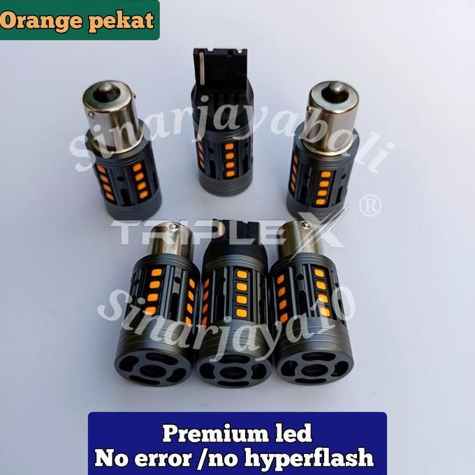 led sein no hyperflash lampu sen bau15s t20 7440 ba15s reting leting