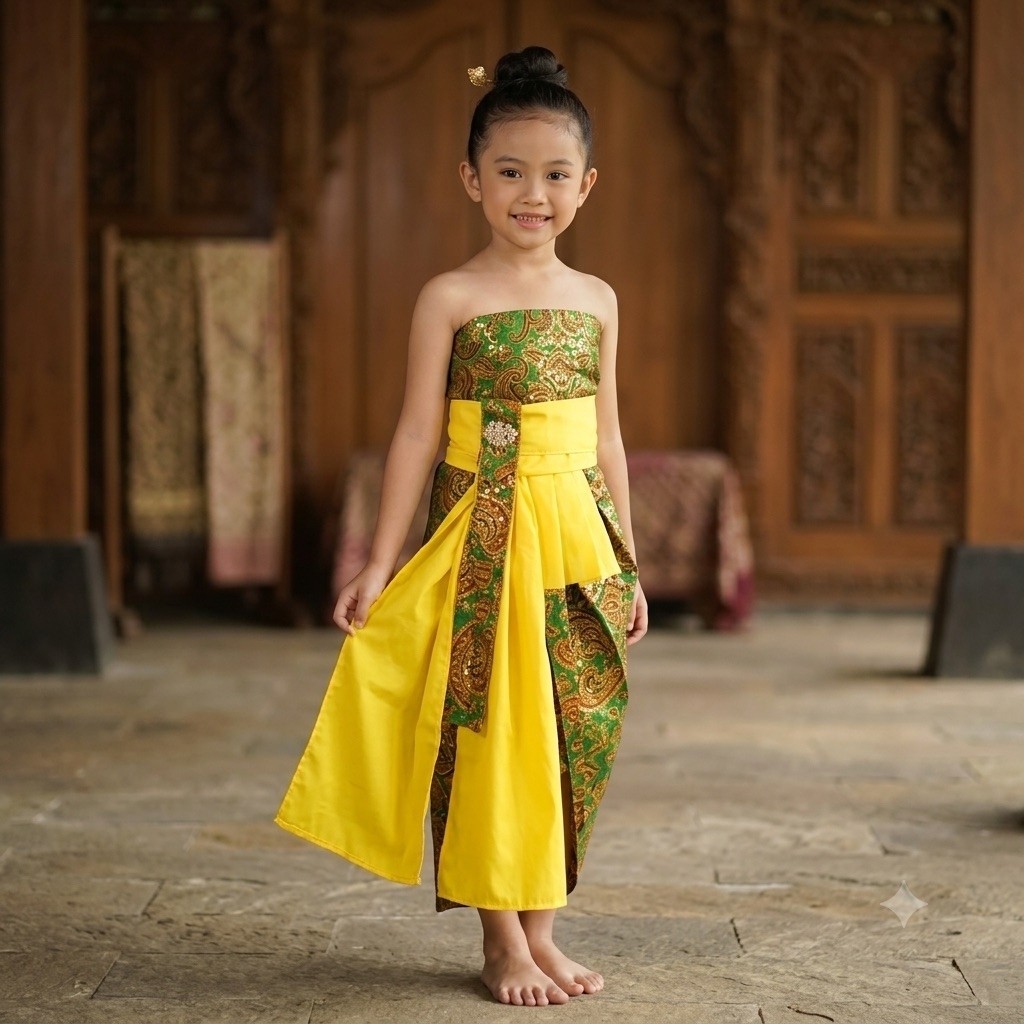 Baju Anak Adat Dodot Jogja (Anak-Dewasa)