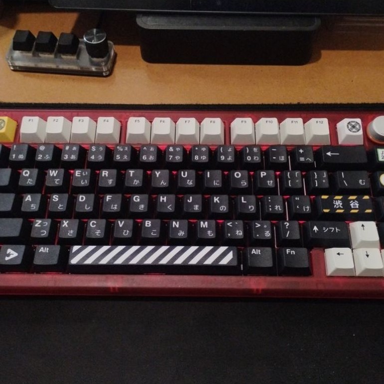 keyboard Mechanical press play 75w pressplay 75 w wireless shibuya keycaps
