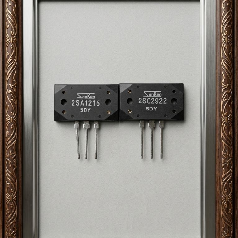 Sepasang Transistor Final Sanken 2SA1216 & 2SC2922