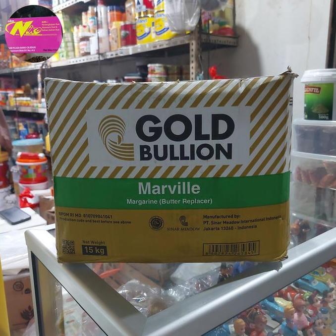 devarahardians - gold bullion marville margarin 5kg khusus grab dan gojek