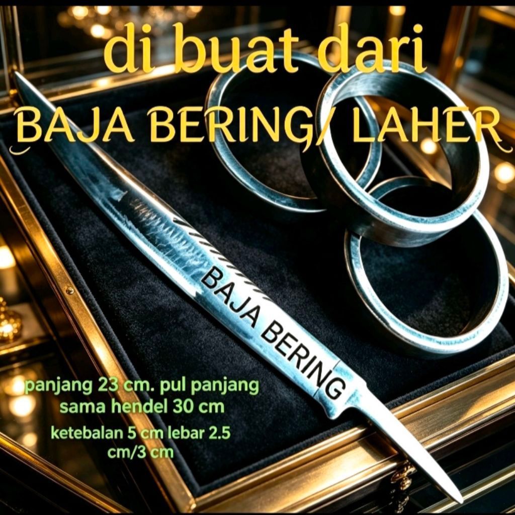 goleran pisau dapur asli bahan bering