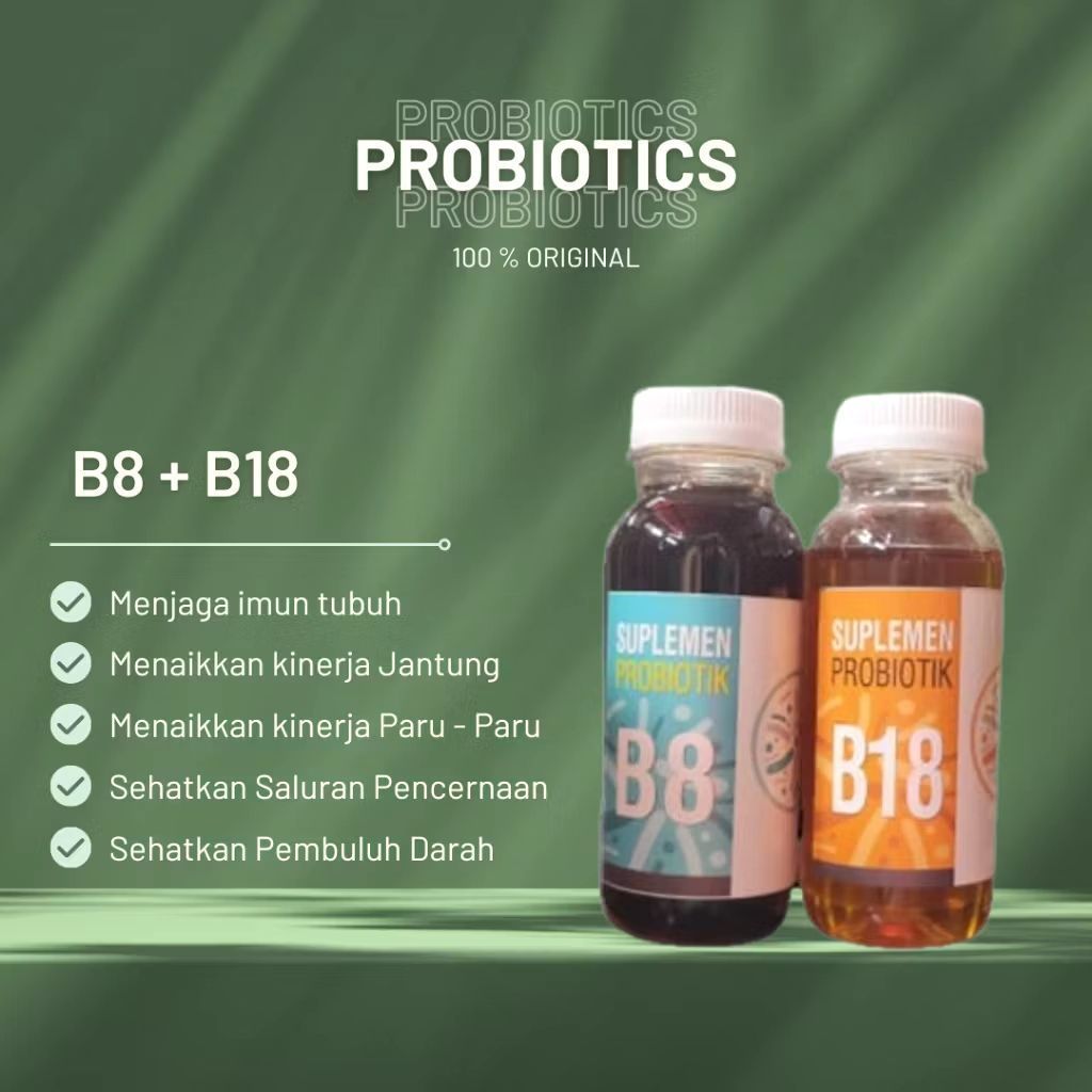 Probiotik B8 dan B18 Prof Sukardi, Imun Tubuh, Sistem Pernafasan, Cardiovaskuler