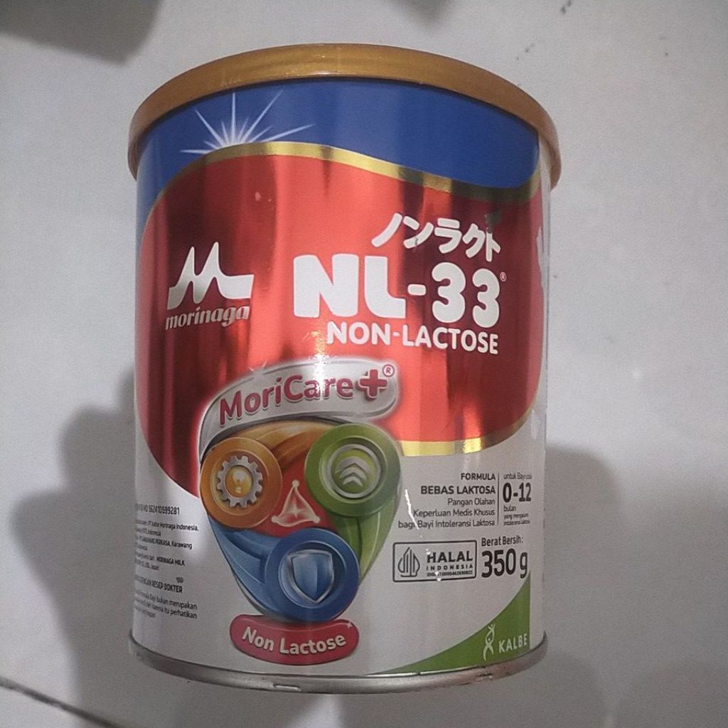 MORINAGA NL-33 NON LACTOSE 350 GRAM