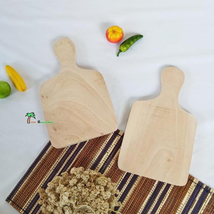 Talenan Mini Kayu Mahoni || Talenan Souvenir