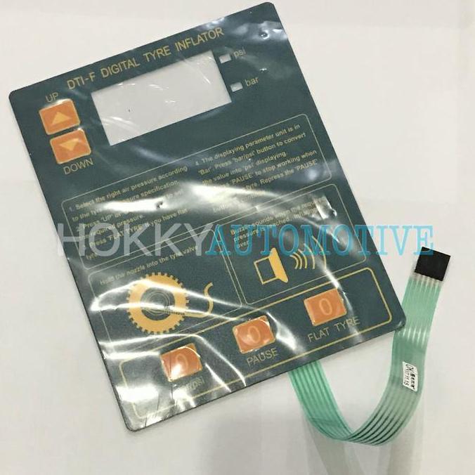 Keypad Inflator Nitrogen Kernel / Tombol Layar Mesin Nitrogen Kernel