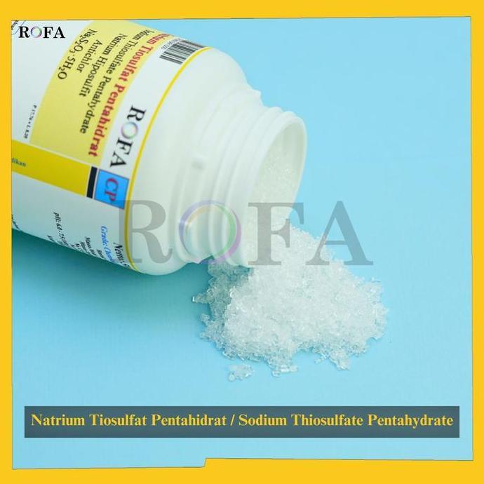 Nusamed- Rofa Natrium Tiosulfat Pentahidrat / Sodium Thiosulfate Pentahydrate / Na2S2O3.5H2O Cp 500 