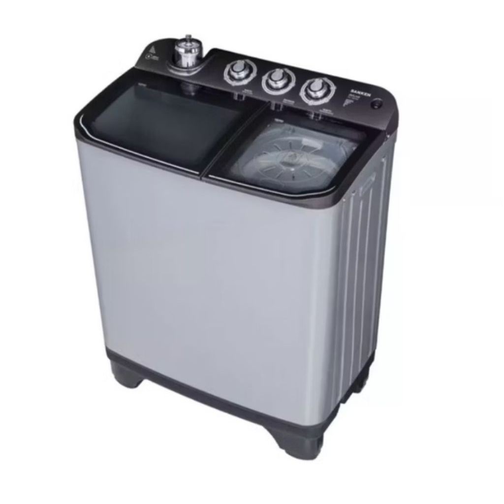 Mesin Cuci Sanken TW-1155FBK/Mesin Cuci Sanken 11KG Premium