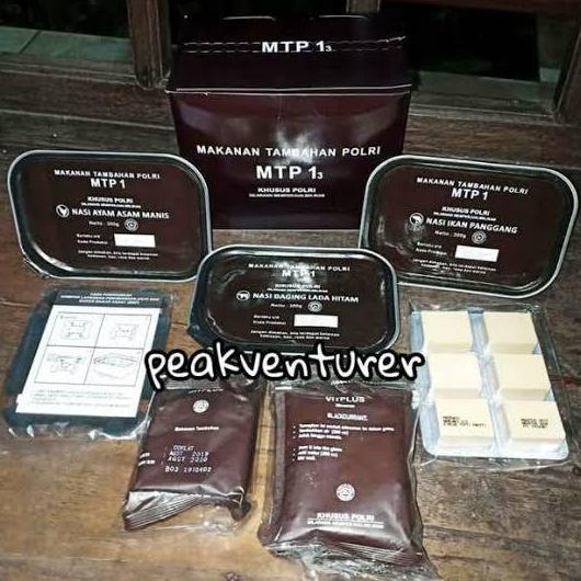 RANSUM TENTARA TNI T2SP KALENG SURVIVAL FOOD EMERGENCY MAKANAN INSTANT