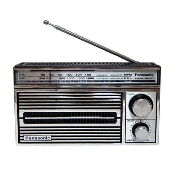 Rara Atri - Panasonic Rf-5270 Radio Portabel Am Fm Dengan Speaker Besar 6.5 Cm & Bass Kecil Jadul Bl