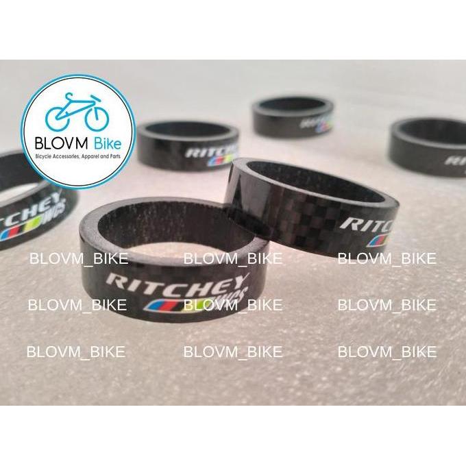 Promo Spacer Carbon RITCHEY WCS 10mm 1cm Spacer Handlebar Carbon Roadbike MTB Diskon