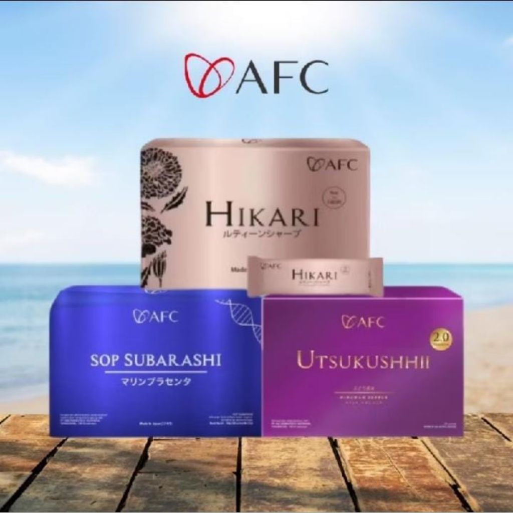 eceran AFC 1 SASET SUBARASHI utsukushi dan Hikari