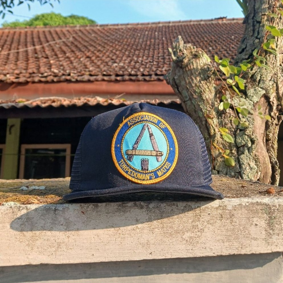 US Navy Torpedo crew vintage trucker hat