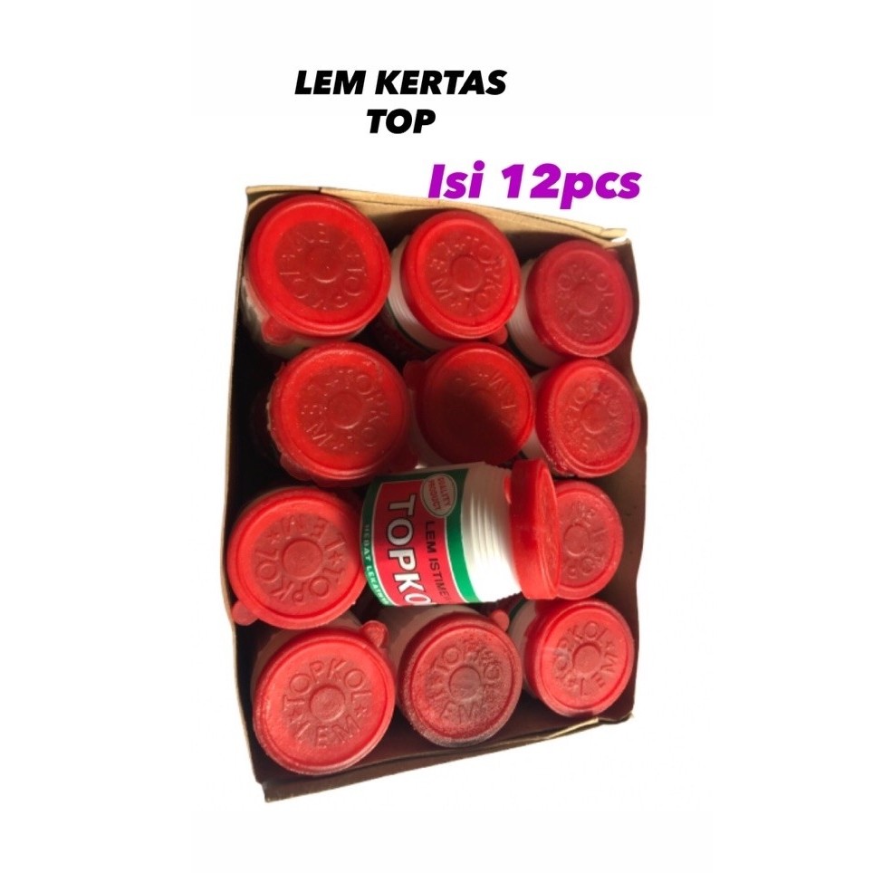 Lem Kertas Glukol Kecil 24 Pcs - Tahan Lama dan Kuat