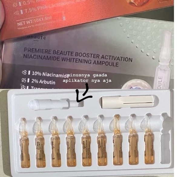 (PRELOVED) Premiere beaute ampoule
