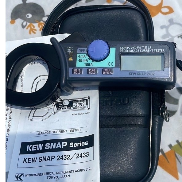 KYORITSU LEAKAGE CURRENT TESTER KEW SNAP 2432
