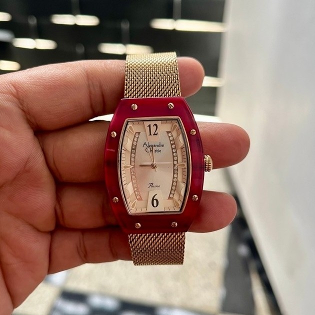 JUAL JAM WANITA SECOND ALEXANDRE CHRISTIE 2856 LH