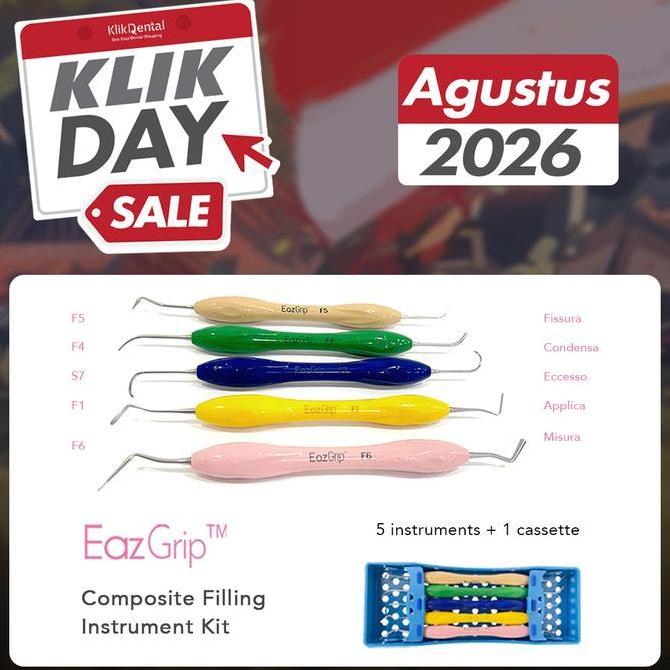 KLIK DENTAL EazGrip Composite Filling Instrument Kit