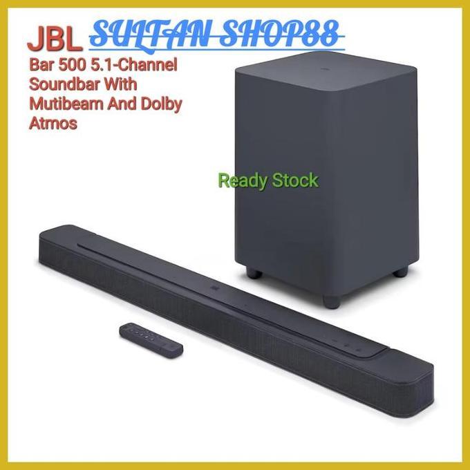 HARGA DISC - JBL SOUNDBAR BAR 500 PRO 5.1-CHANNEL MULTIBEAM And DOLBY ATMOS I SOUNDBAR JBL BAR 500 P