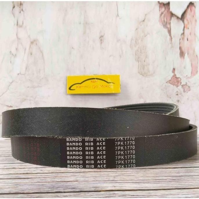 BANDO VAN BELT 7PK 1770 RIB BELT TALI KIPAS 7PK-1770 FAN BELT ALUR
