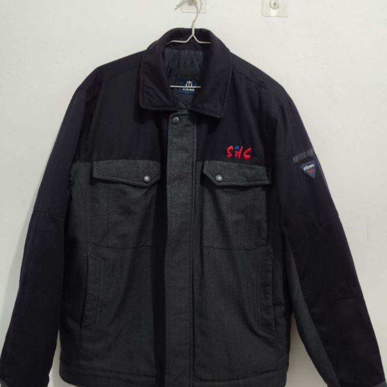 Jaket ZIBEN Motor Casual Tebal Pria Mulus